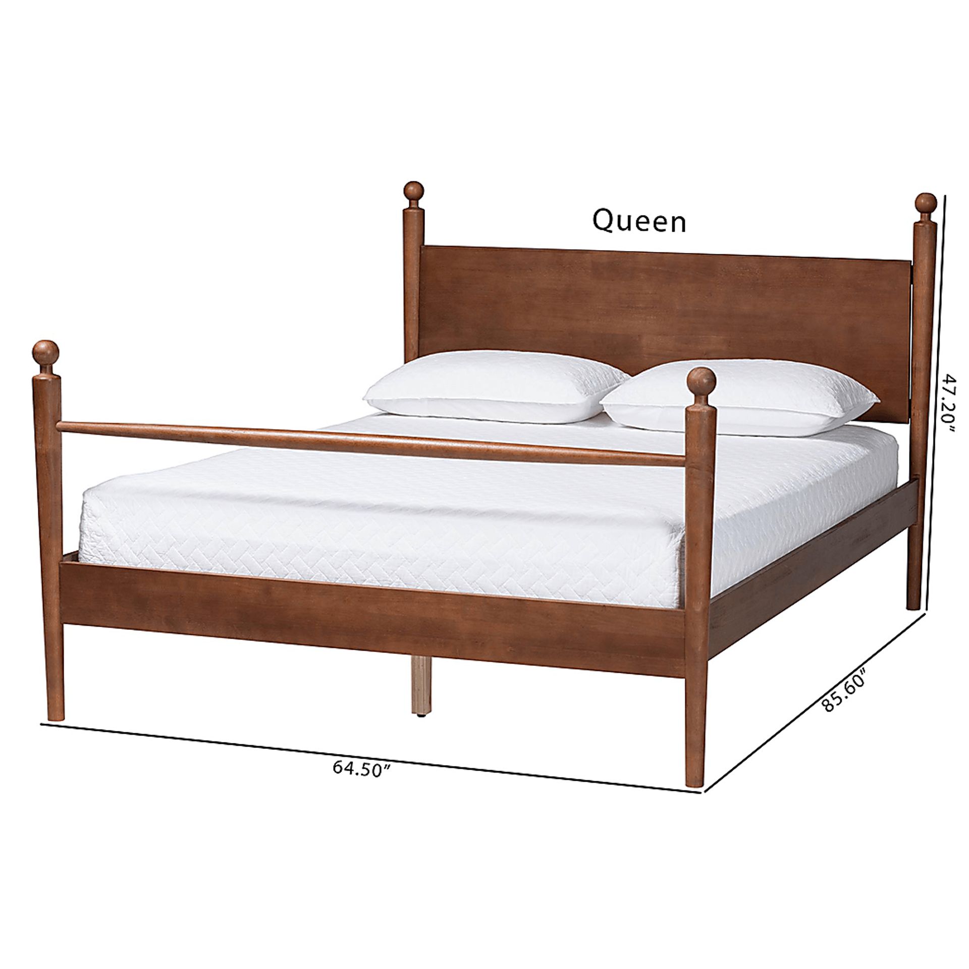 Corydal Brown Queen Bed - Image 3