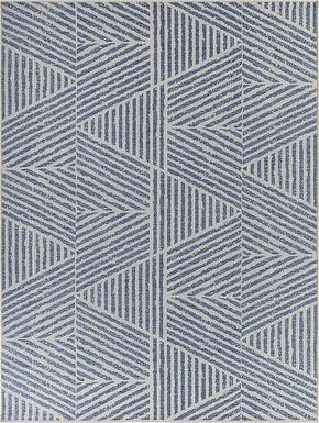 Cosgrove Chambray 7'10 x 10' Indoor/Outdoor Rug
