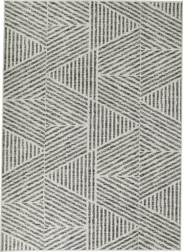 Cosgrove Gray 5'3 x 7' Indoor/Outdoor Rug - Thumbnail - Image 1