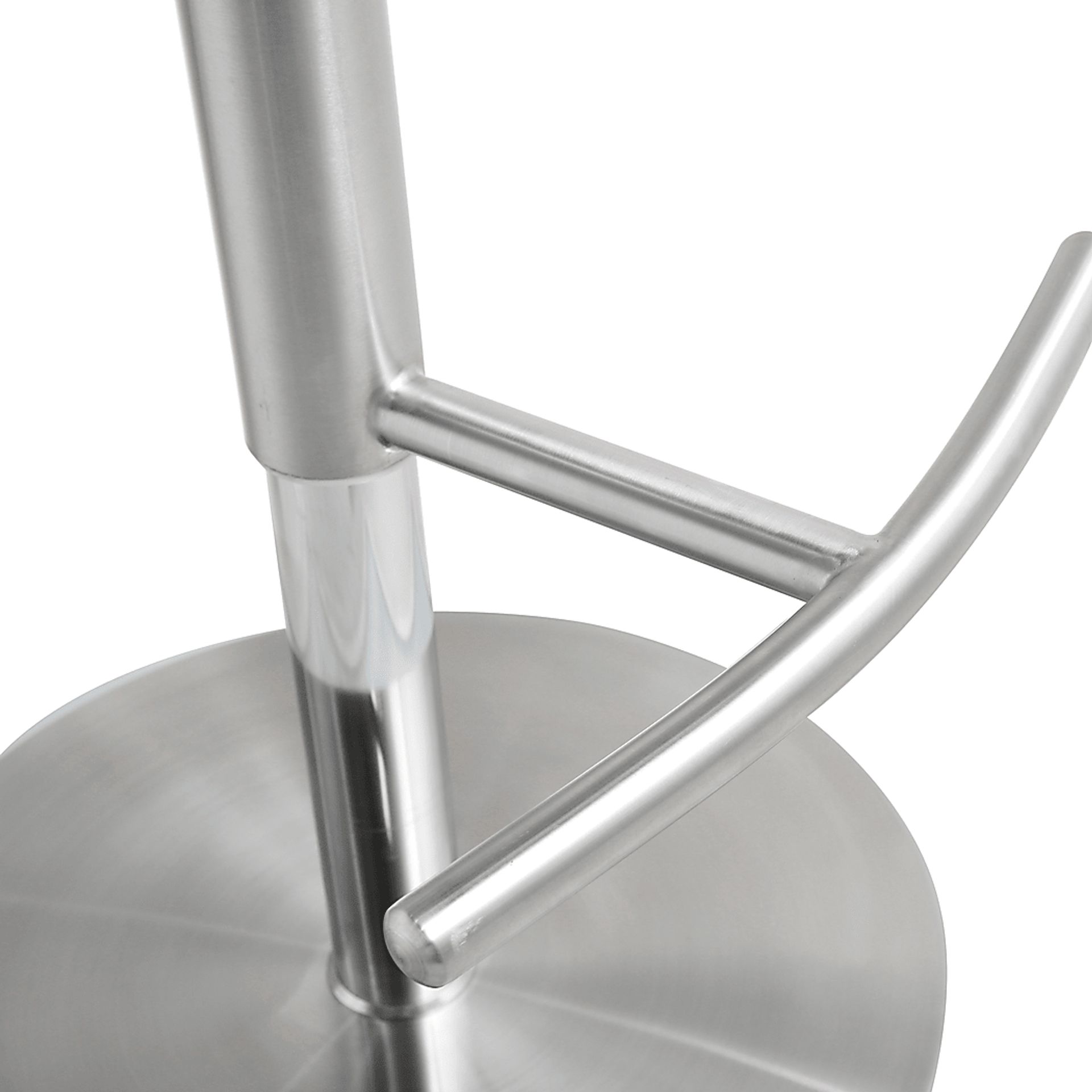 Cosmo Gray Adjustable Swivel Barstool - Image 3