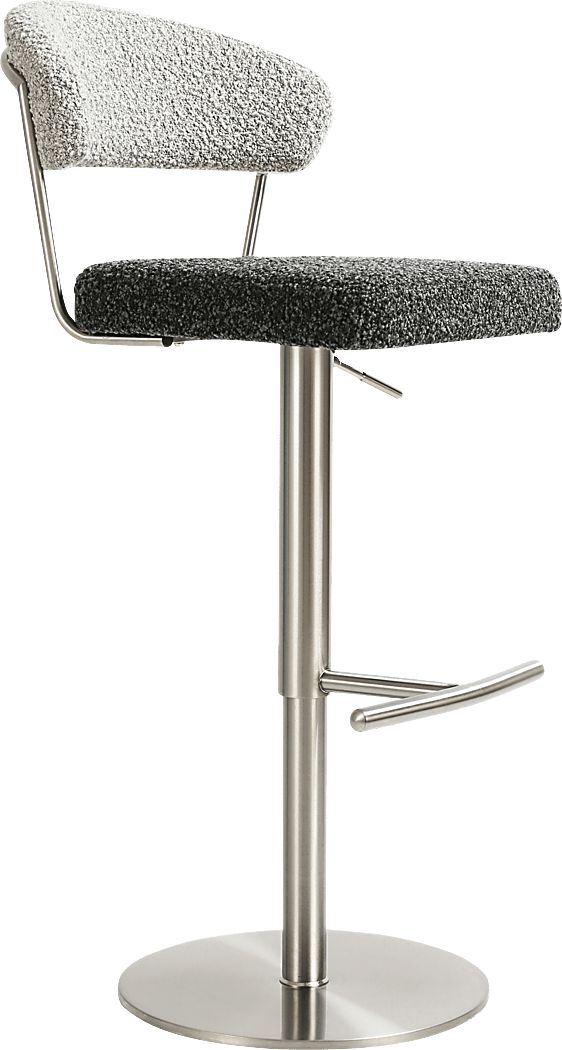 Cosmo II Black Adjustable Stool