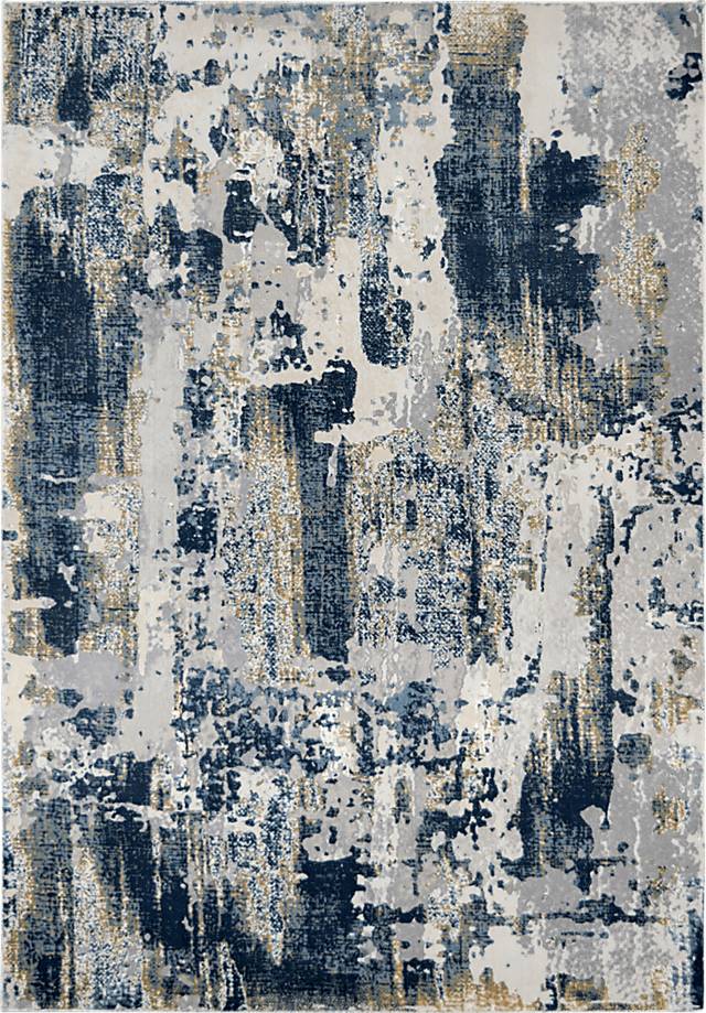 CosmoLiving By Cosmopolitan Elisha Ivory 5'3 x 7' Rug - Thumbnail - Image 1
