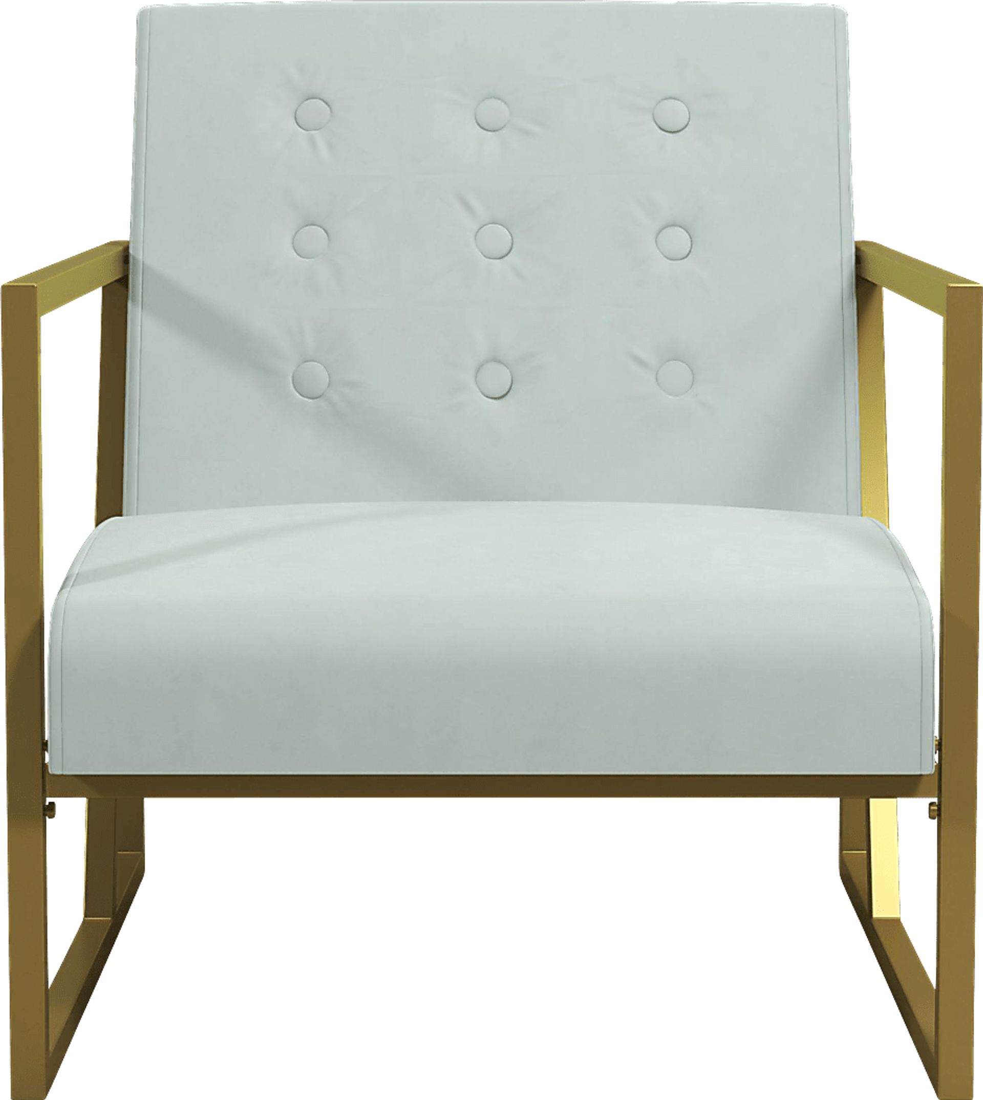 CosmoLiving Lexington Park Modern Chair Teal - Image 3