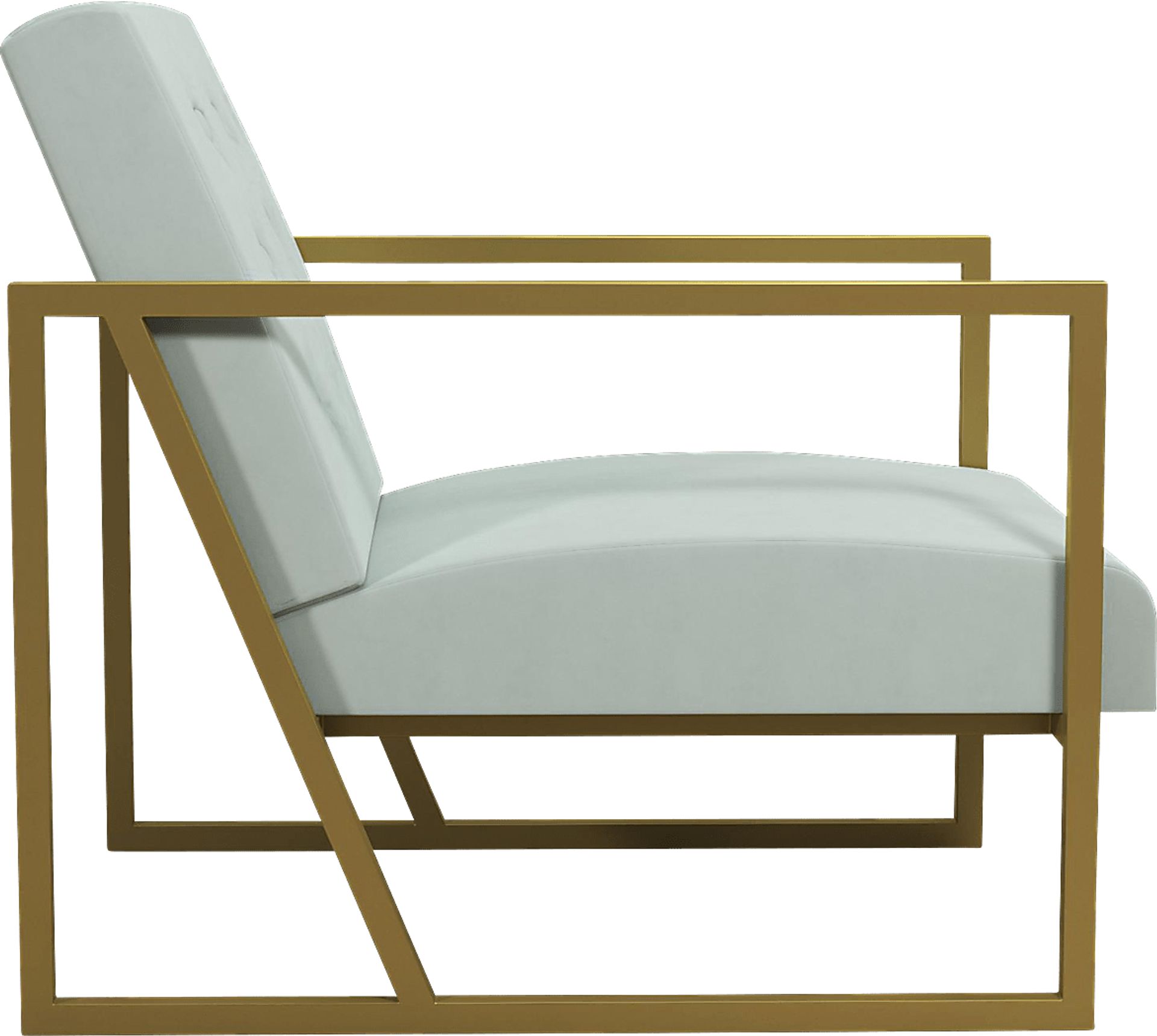 CosmoLiving Lexington Park Modern Chair Teal - Image 4