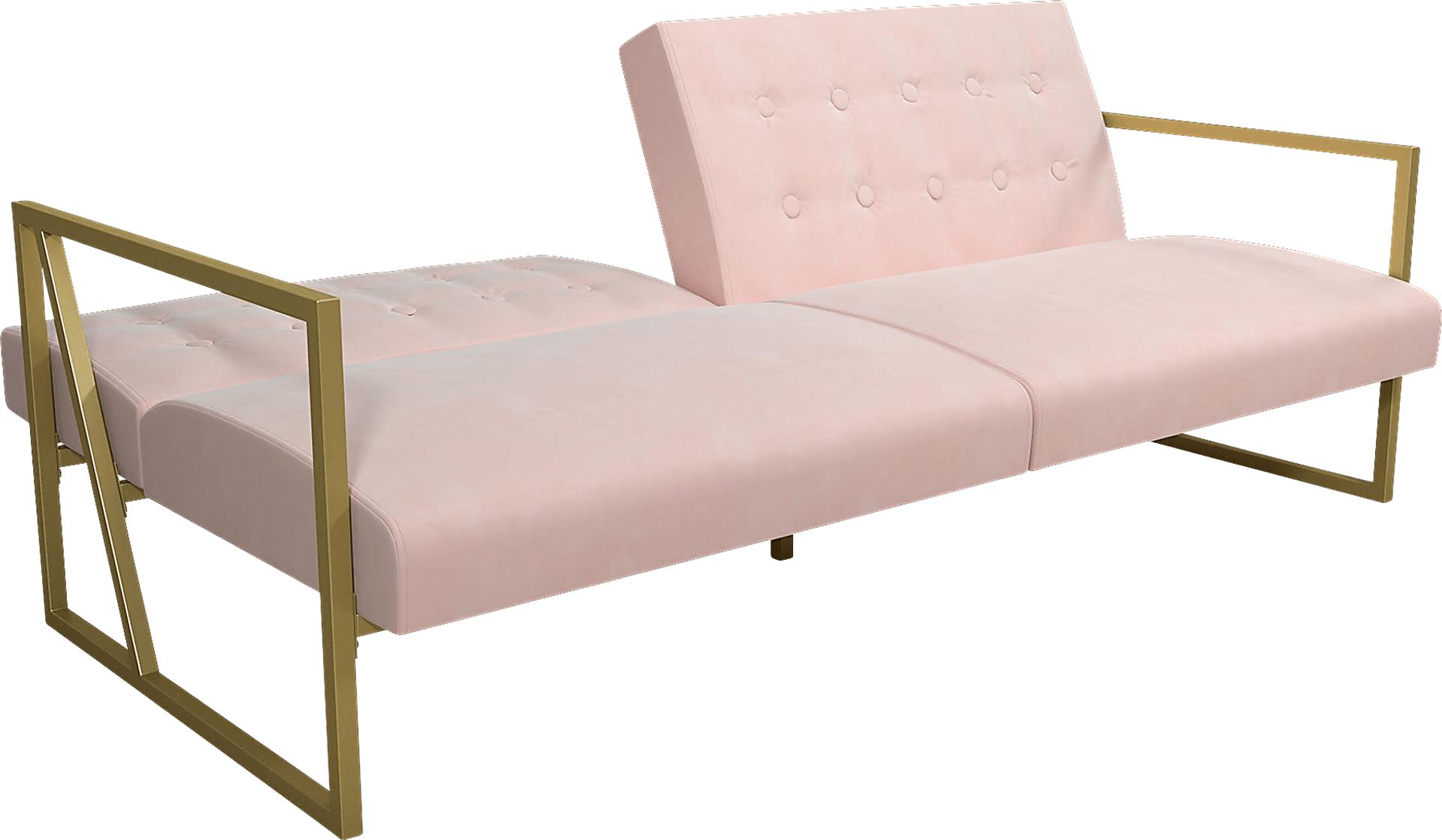 CosmoLiving Lexington Park Modern Pink Daybed - Image 3