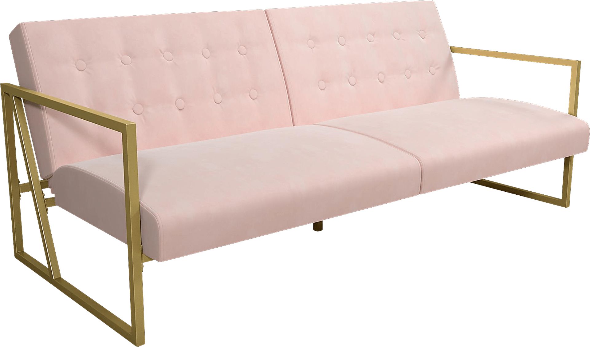 CosmoLiving Lexington Park Modern Pink Daybed - Image 1