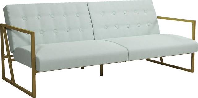 CosmoLiving Lexington Park Modern Teal Daybed - Thumbnail - Image 1