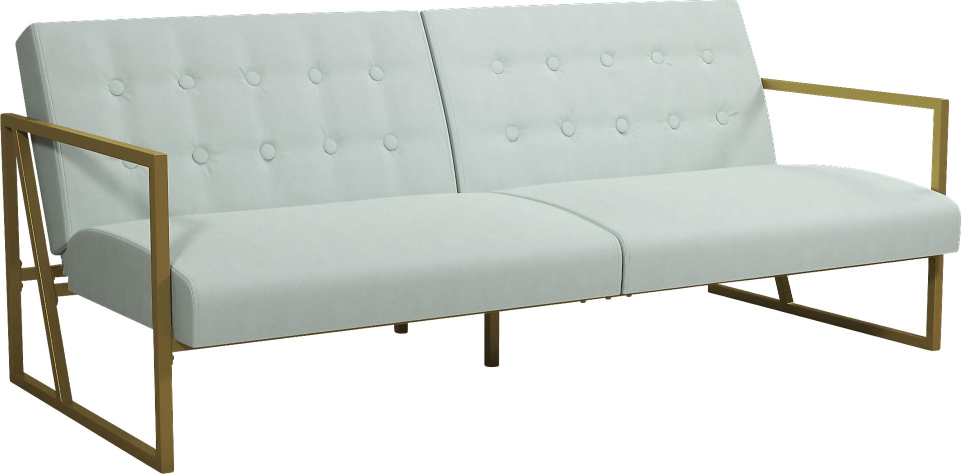 CosmoLiving Lexington Park Modern Teal Daybed - Image 1