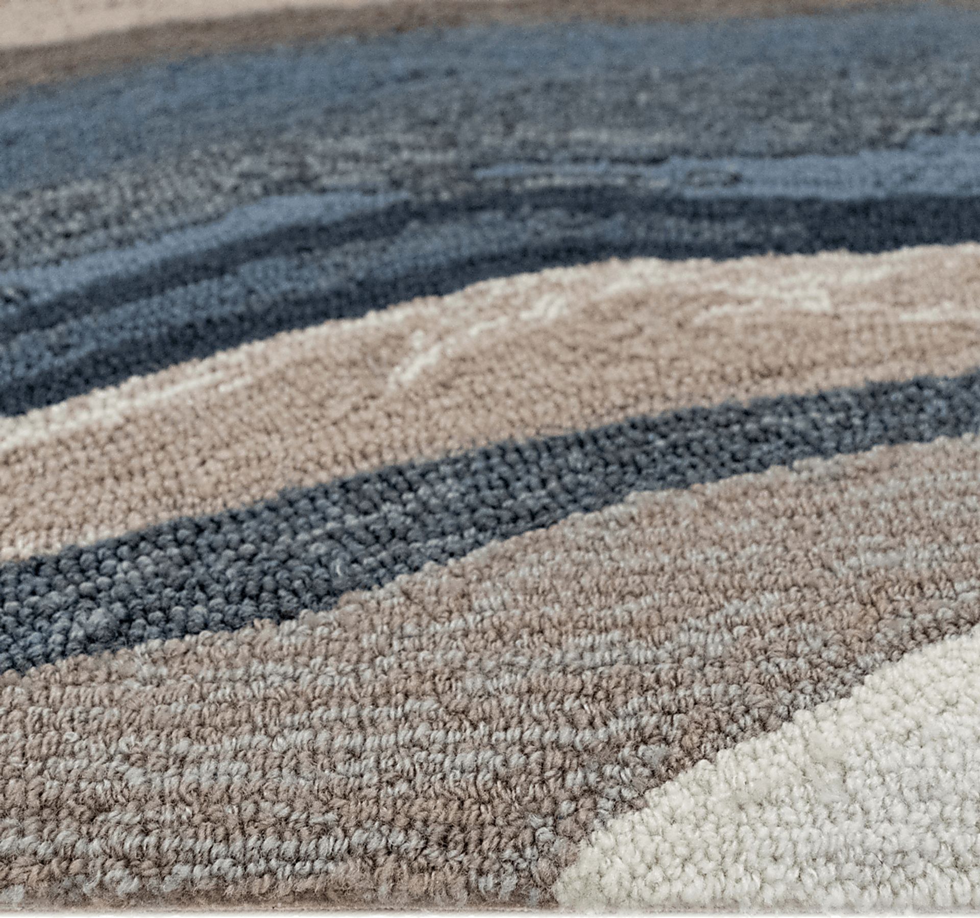 Cossuf Blue 5' x 7'6 Indoor/Outdoor Rug - Image 8