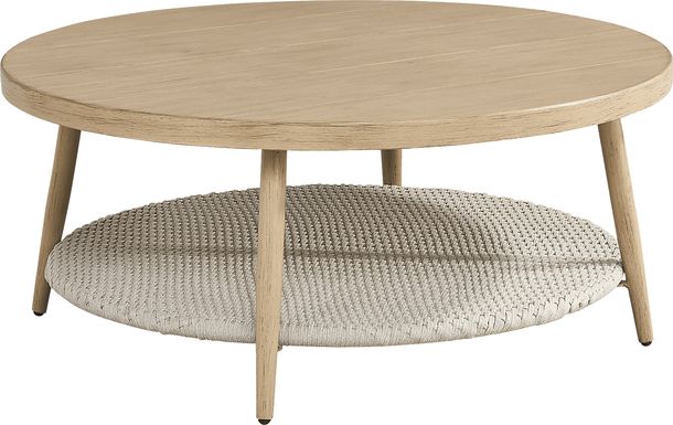 Costa Mesa Natural Outdoor Cocktail Table
