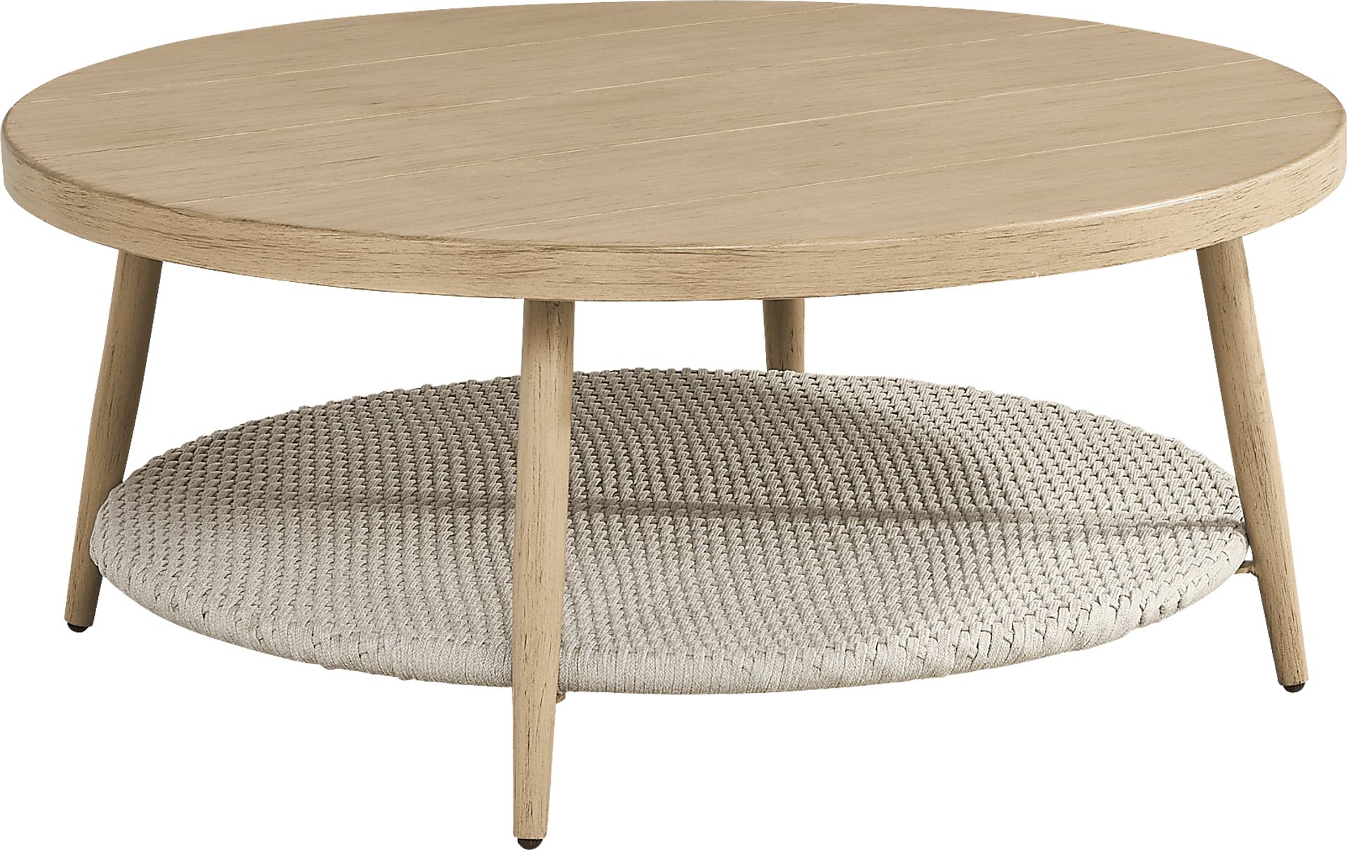 Costa Mesa Natural 5 Pc Outdoor Chat Set - Image 8