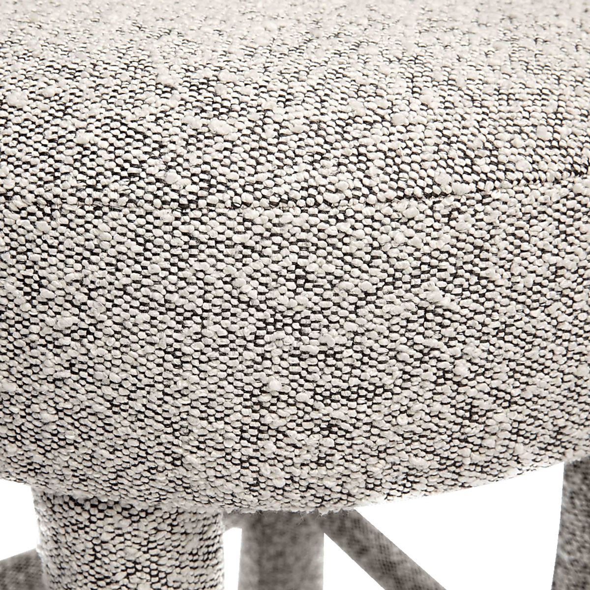 Costigan Black,White Polyester Fabric Counter Stool | Rooms to Go