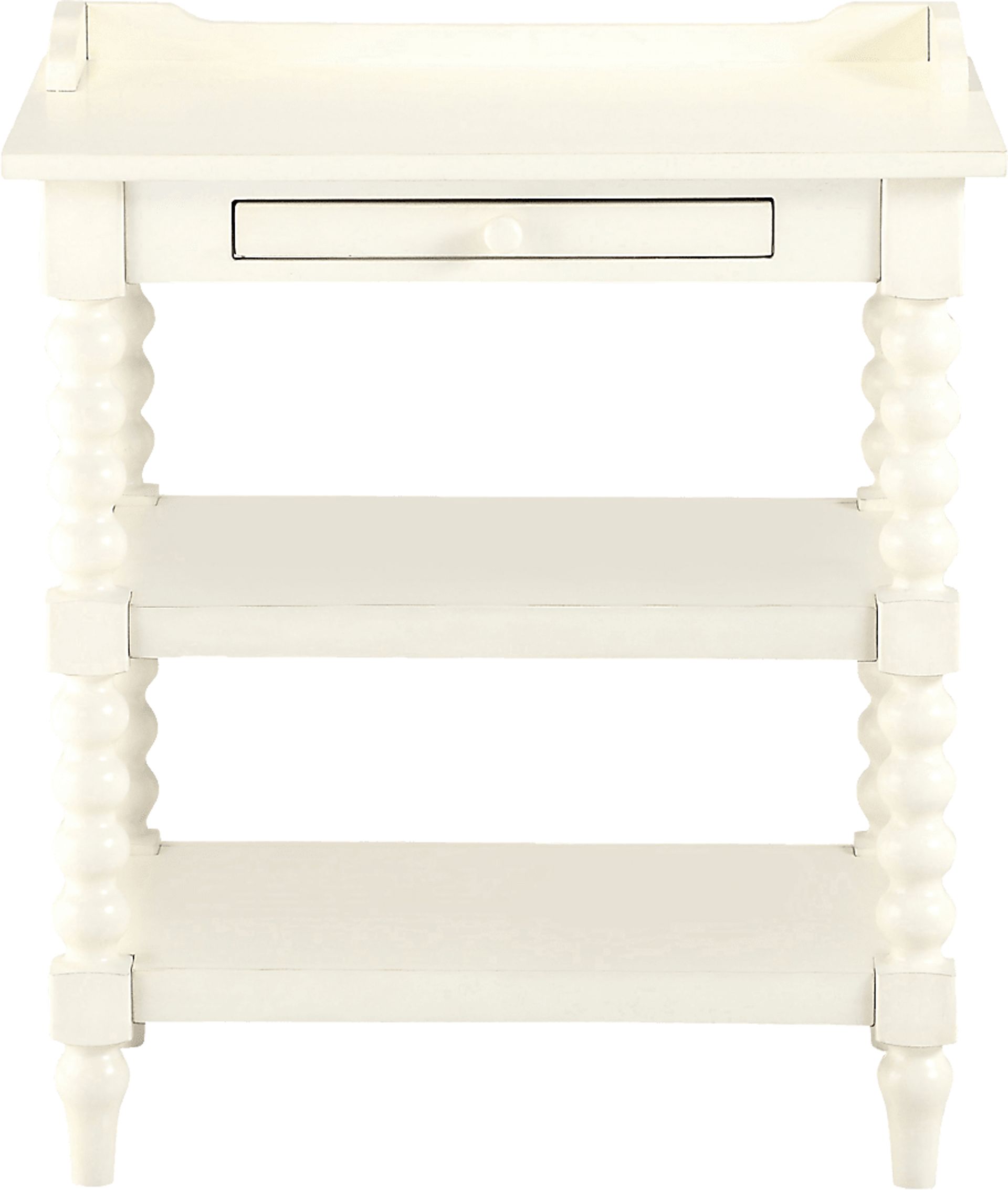 Costine White End Table - Image 2