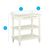 Costine White End Table