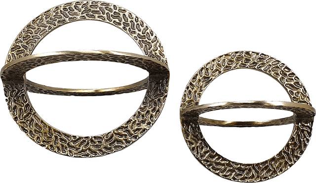 Cosumnes Bronze Ring, Set of 2 - Thumbnail - Image 3