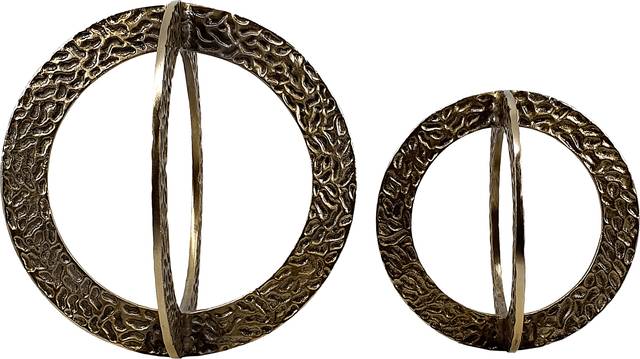 Cosumnes Bronze Ring, Set of 2 - Thumbnail - Image 4