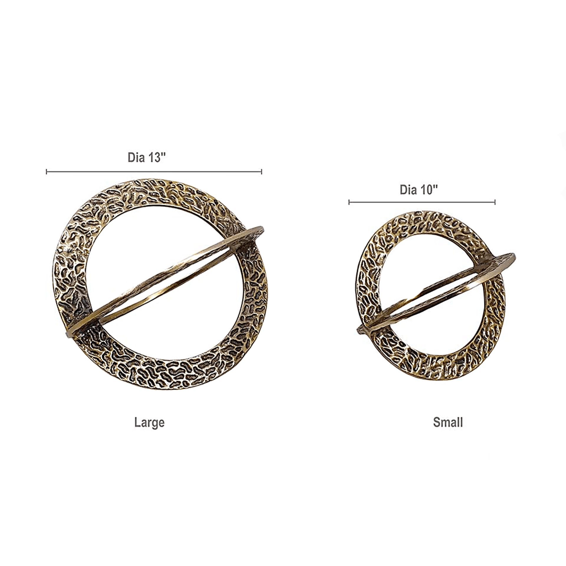 Cosumnes Bronze Ring, Set of 2 - Image 5