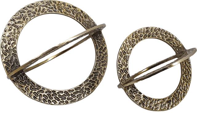 Cosumnes Bronze Ring, Set of 2 - Thumbnail - Image 1