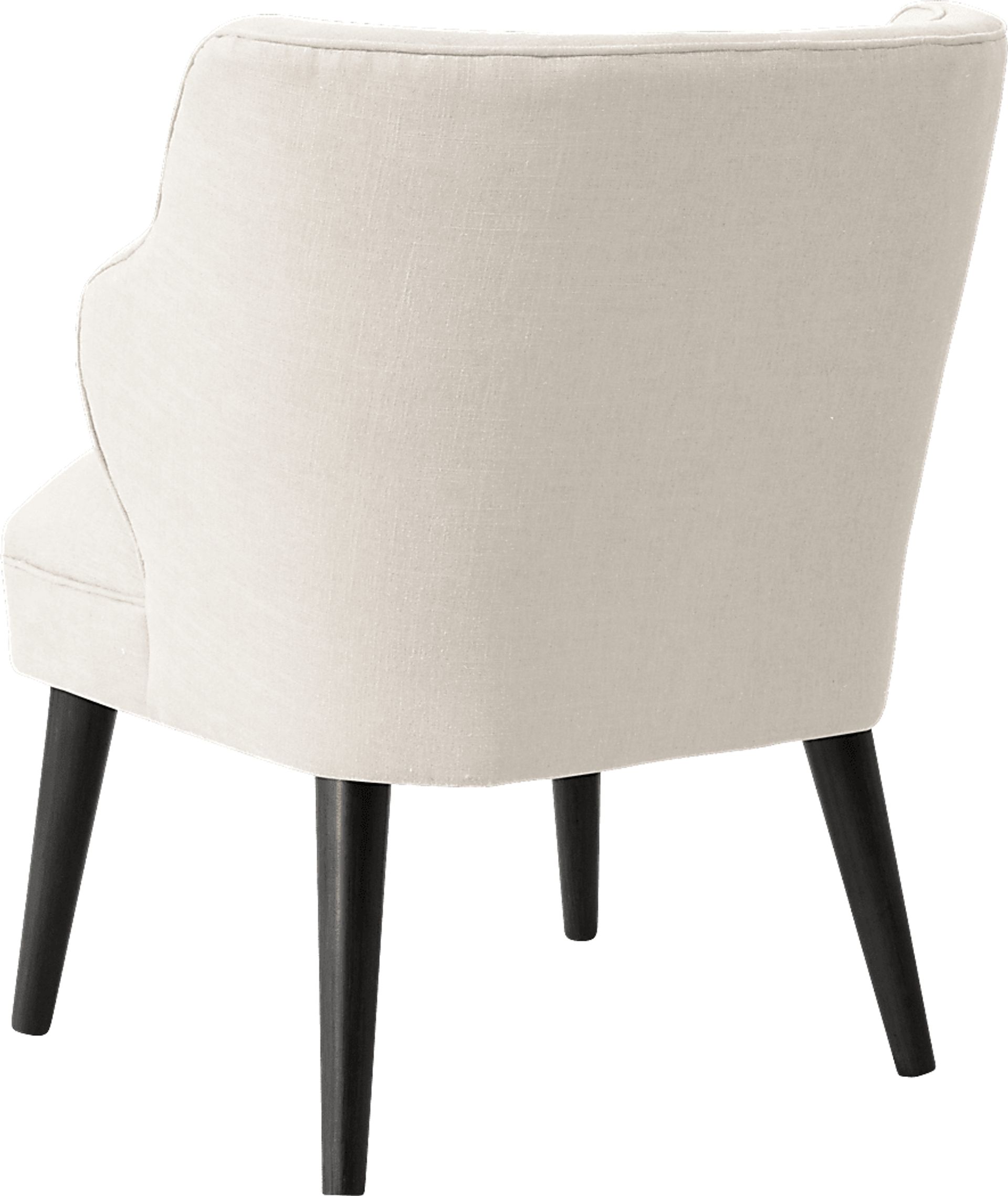Cottage Charm Ivory Accent Chair - Image 4