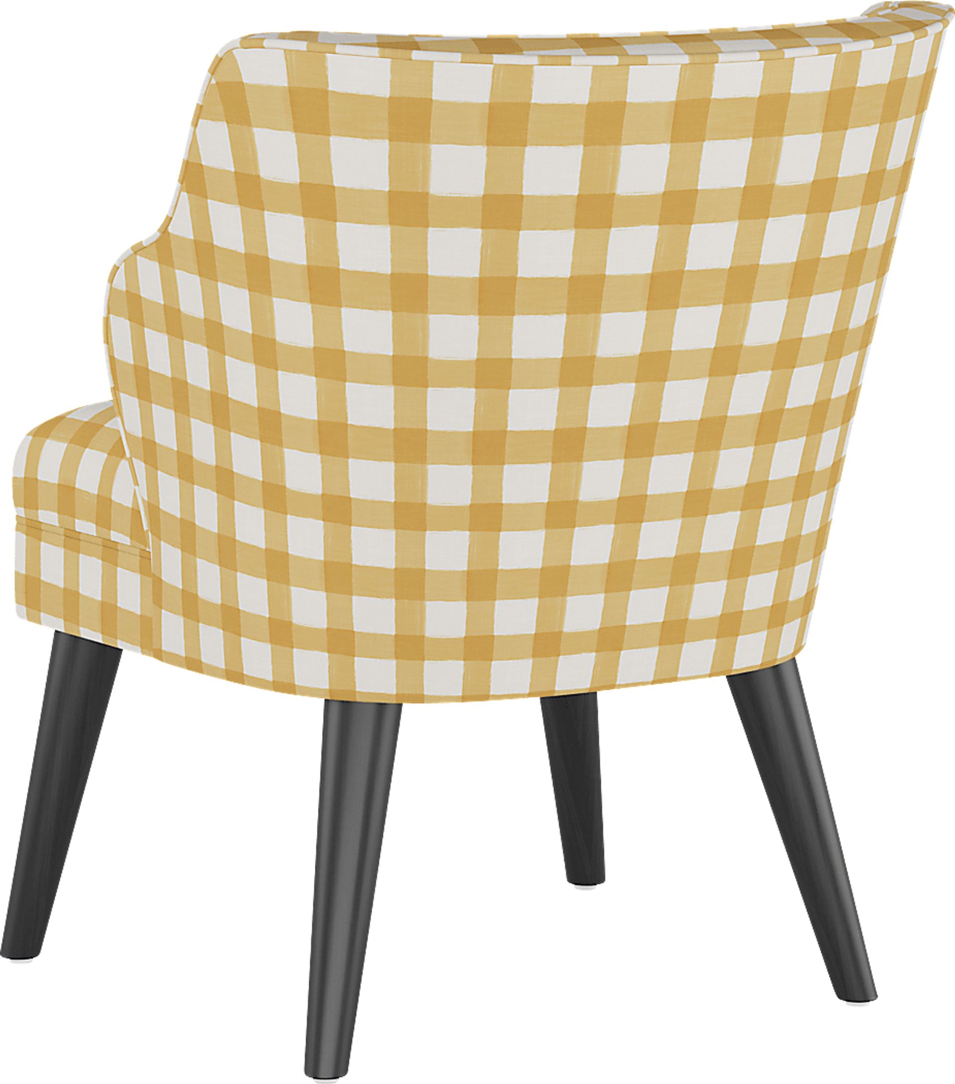 Cottage Charm Yellow Accent Chair - Image 4