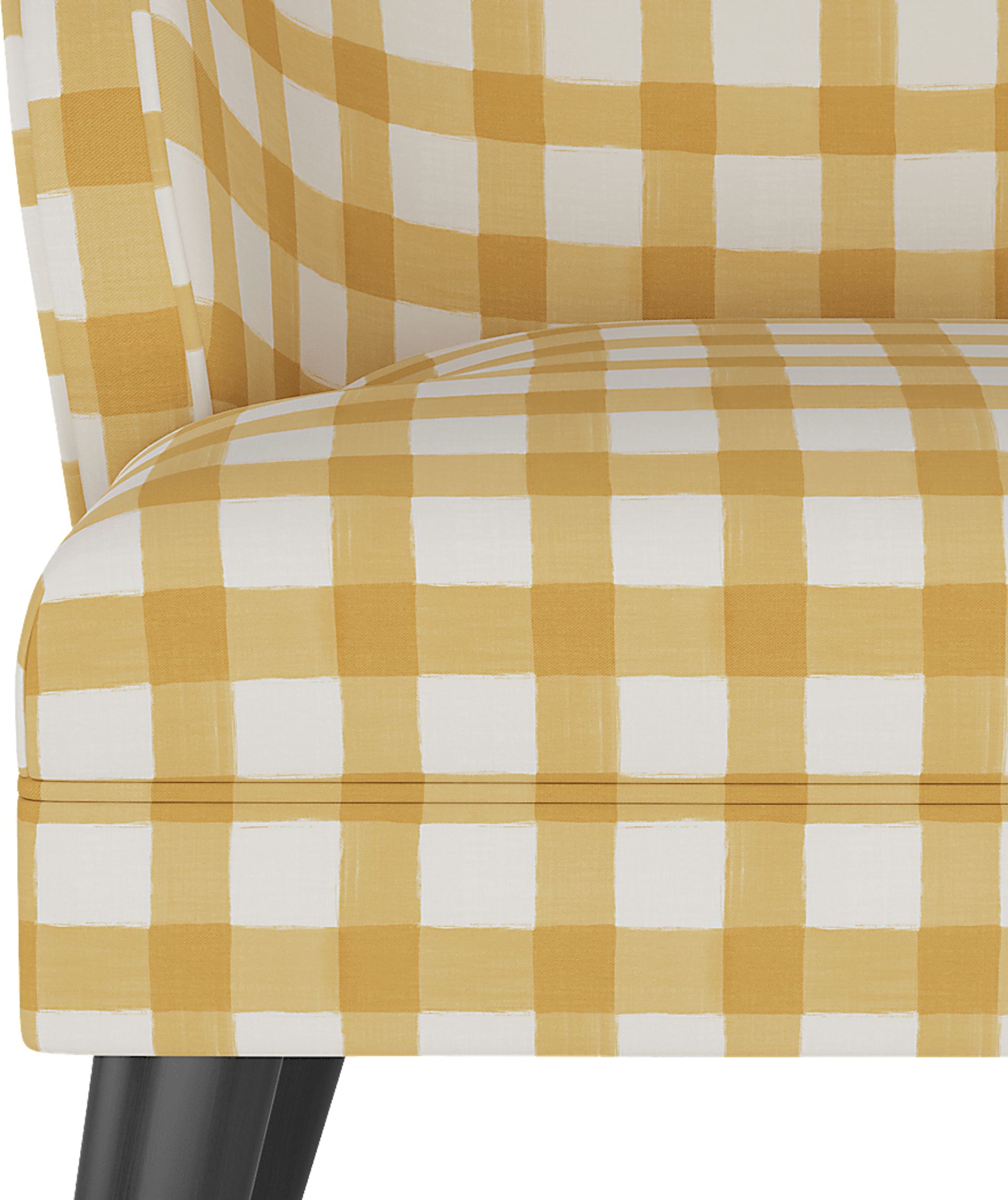 Cottage Charm Yellow Accent Chair - Image 5