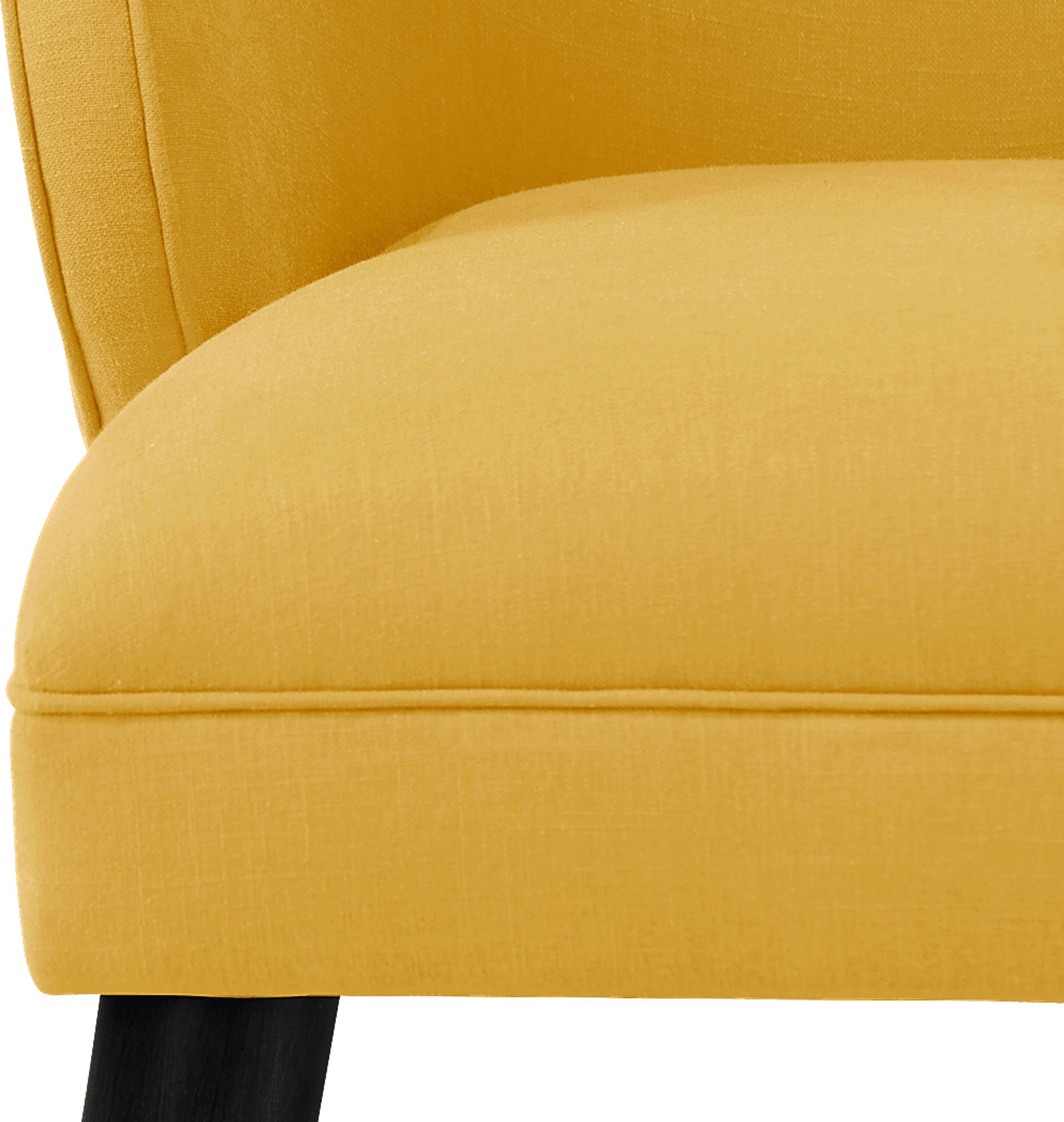 Cottage Charm Yellow Accent Chair - Image 5