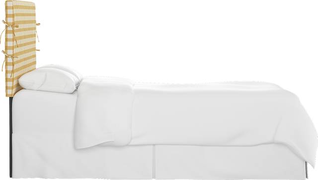 Kids Cottage Charm Yellow Full Upholstered Headboard - Thumbnail - Image 3