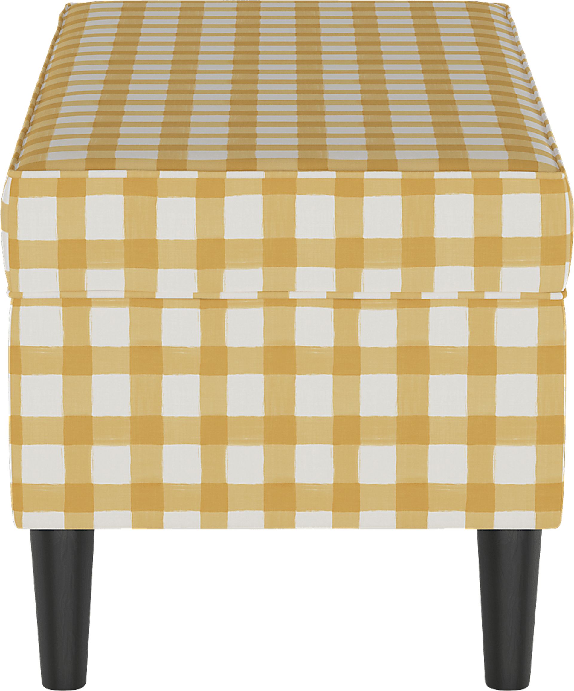 Cottage Charm Yellow Storage Bench - Image 3