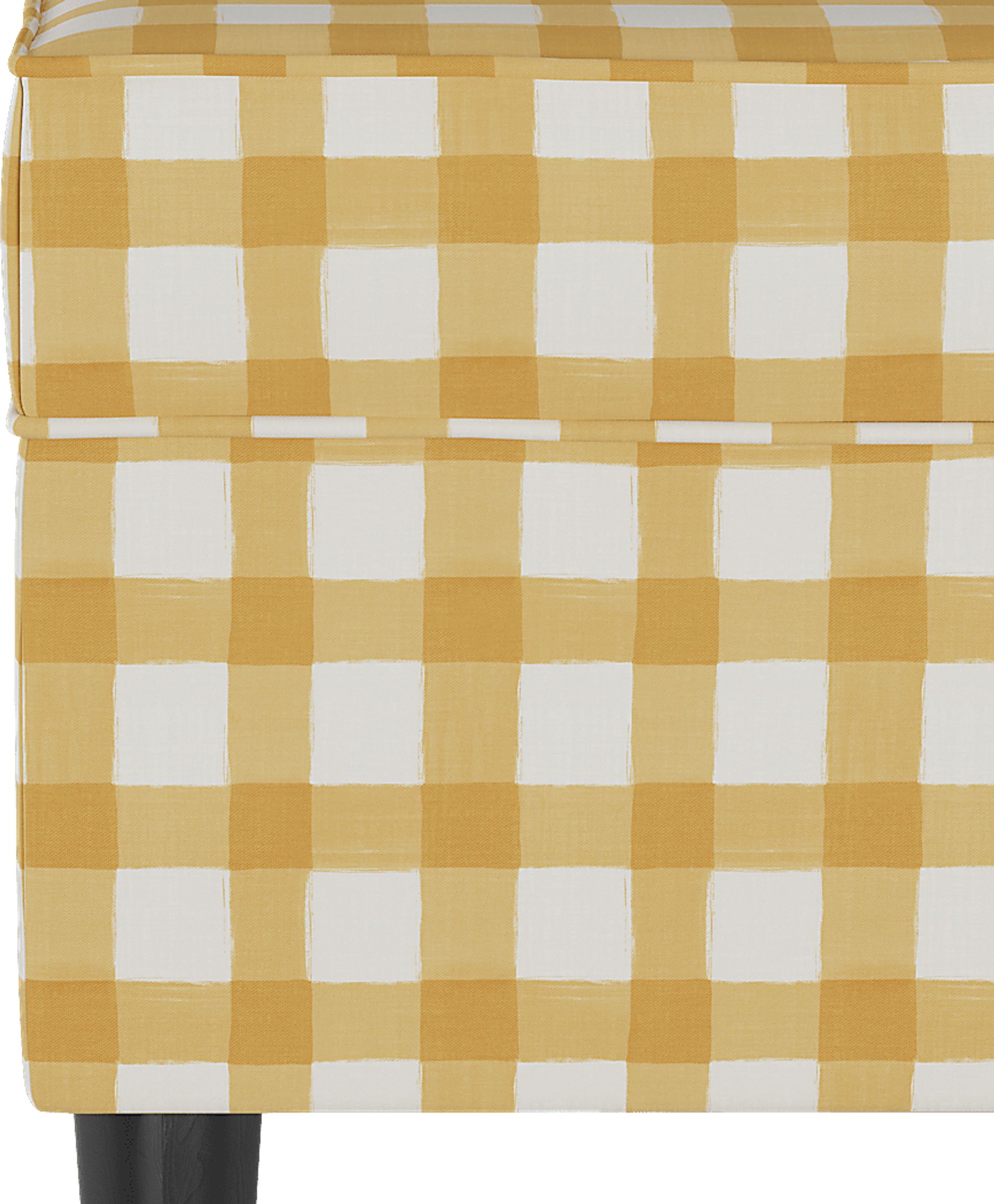 Cottage Charm Yellow Storage Bench - Image 4