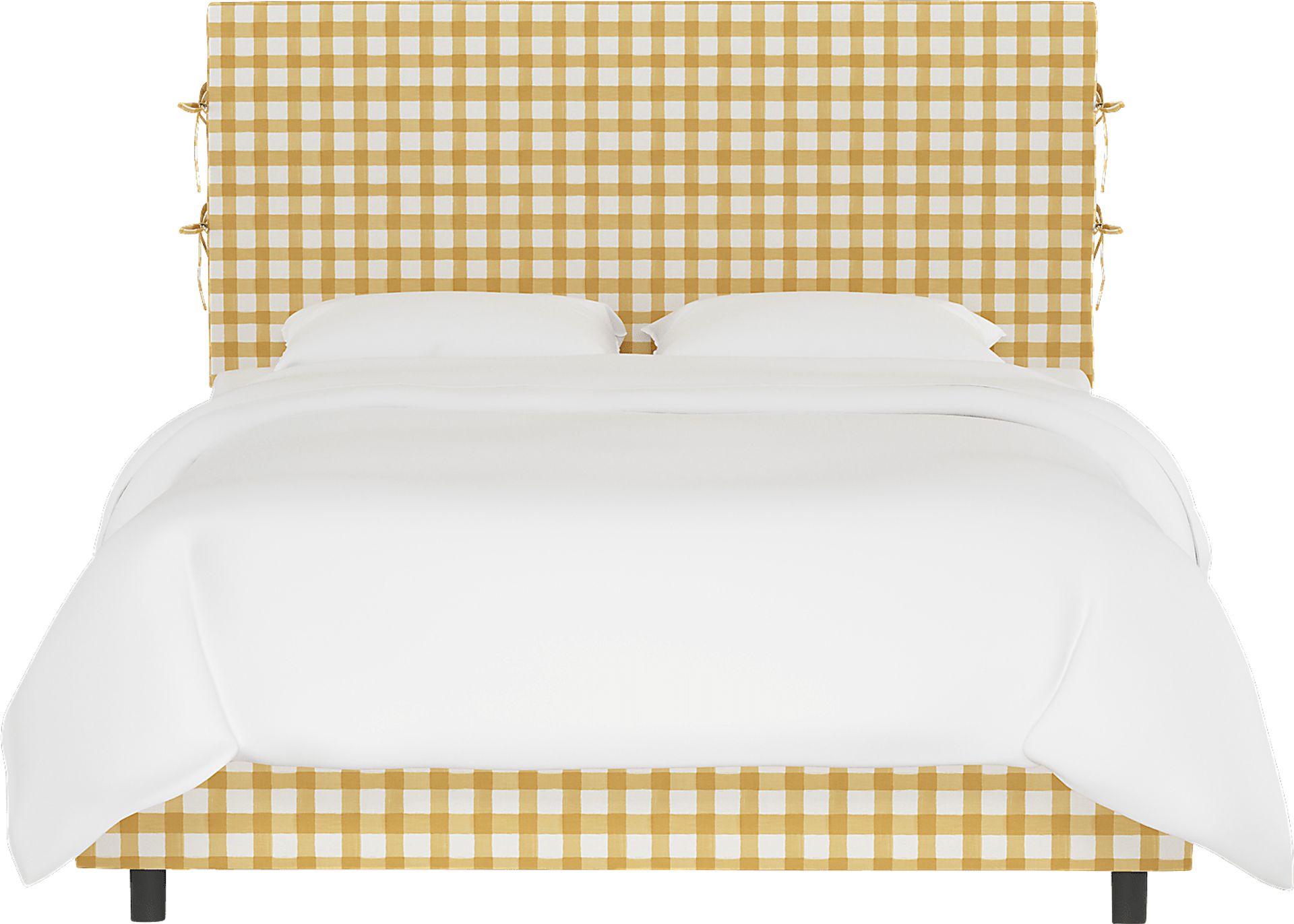 Kids Cottage Charm Yellow Twin Upholstered Bed - Image 2