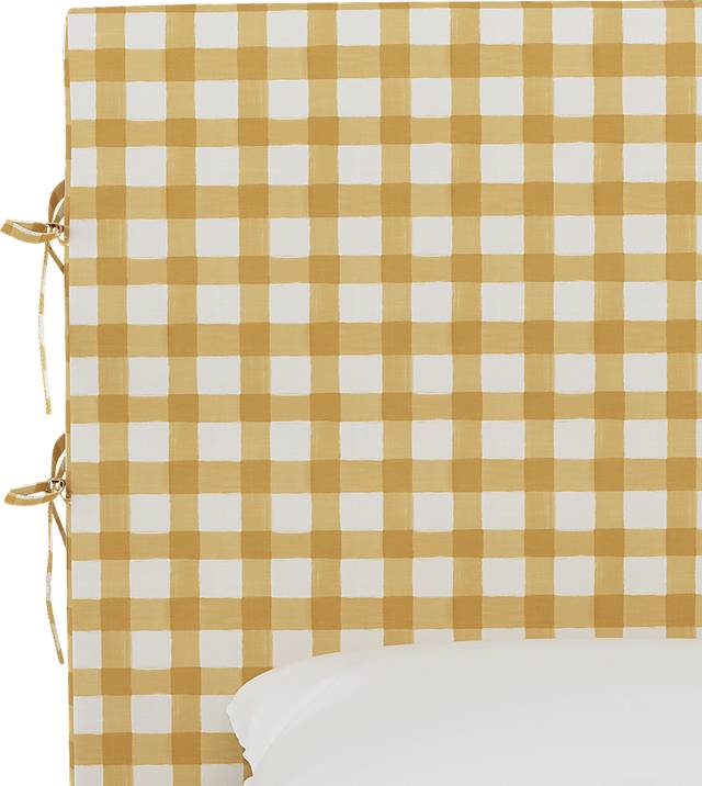 Kids Cottage Charm Yellow Twin Upholstered Bed - Thumbnail - Image 4