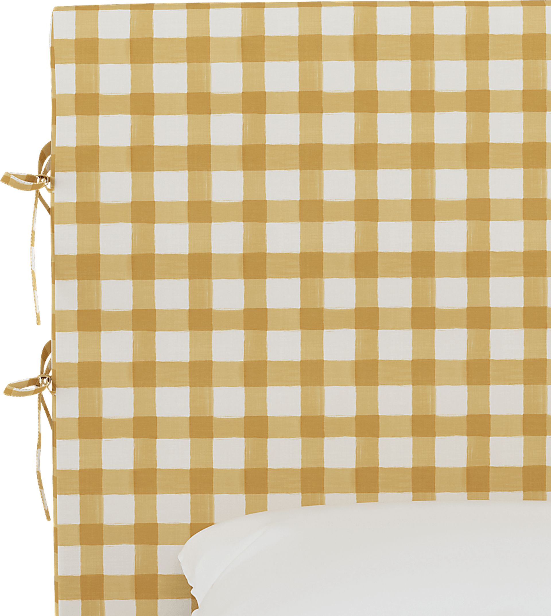 Kids Cottage Charm Yellow Twin Upholstered Bed - Image 4