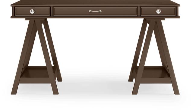 Kids Cottage Colors Chocolate Desk - Thumbnail - Image 1