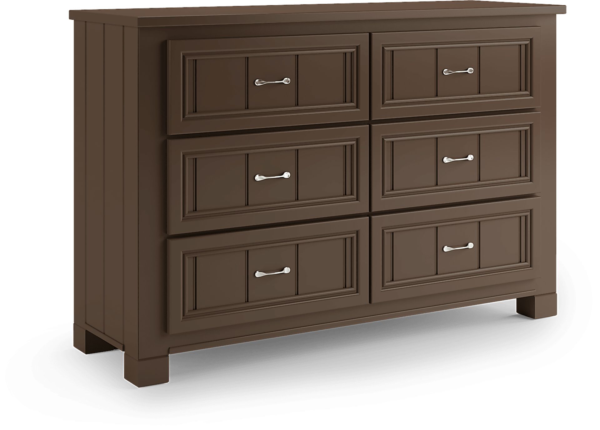 Kids Cottage Colors Chocolate 5 Pc Full Panel Bedroom - Image 3