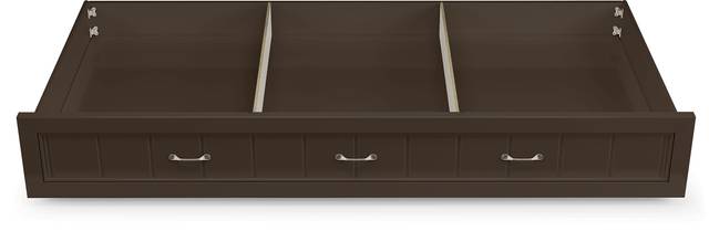Kids Cottage Colors Chocolate Twin Storage Trundle - Thumbnail - Image 3
