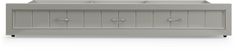 Kids Cottage Colors Gray Twin Storage Trundle