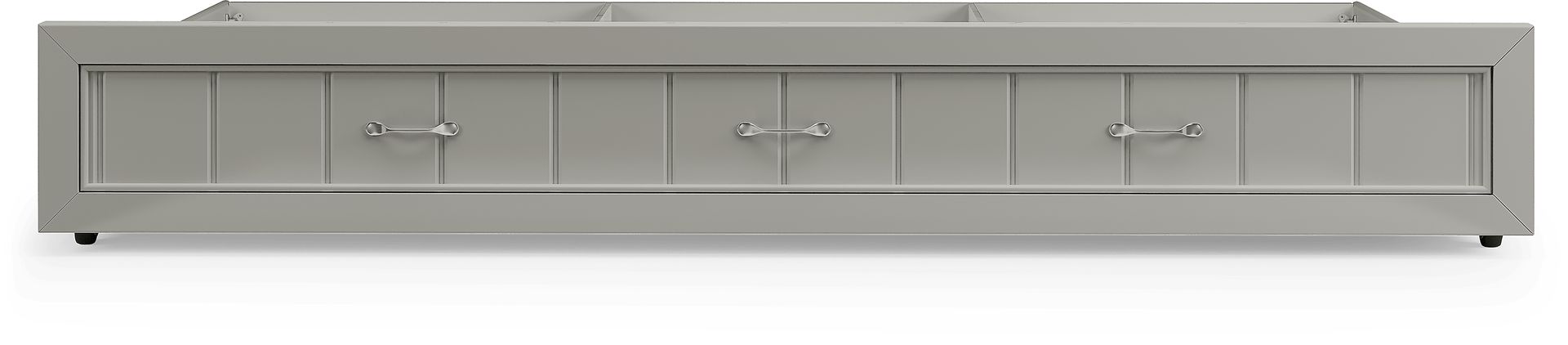 Kids Cottage Colors Gray Twin Storage Trundle - Image 2
