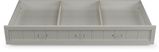 Kids Cottage Colors Gray Twin Storage Trundle
