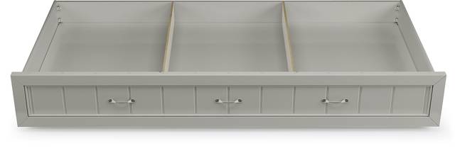 Kids Cottage Colors Gray Twin Storage Trundle - Thumbnail - Image 3
