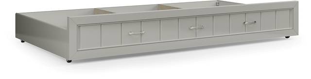 Kids Cottage Colors Gray Twin Storage Trundle - Thumbnail - Image 1