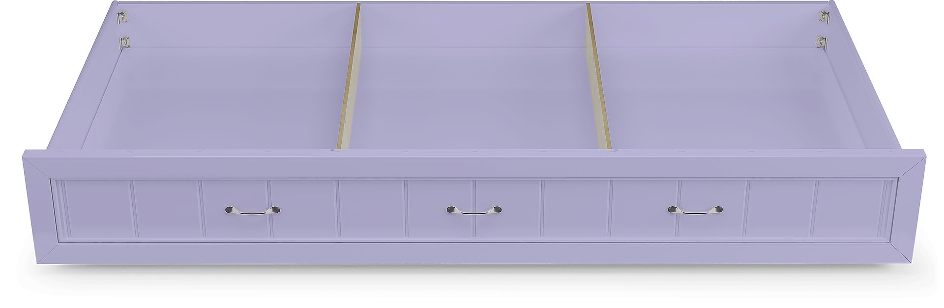 Kids Cottage Colors Lavender Twin Storage Trundle - Image 3