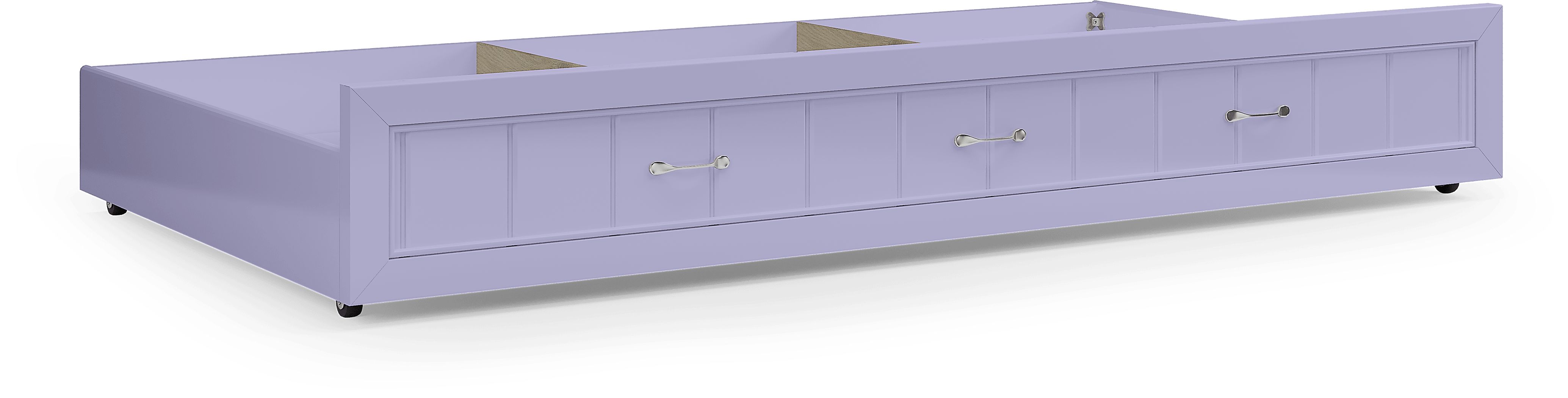 Kids Cottage Colors Lavender Twin Storage Trundle