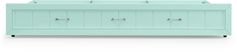 Kids Cottage Colors Turquoise Twin Storage Trundle