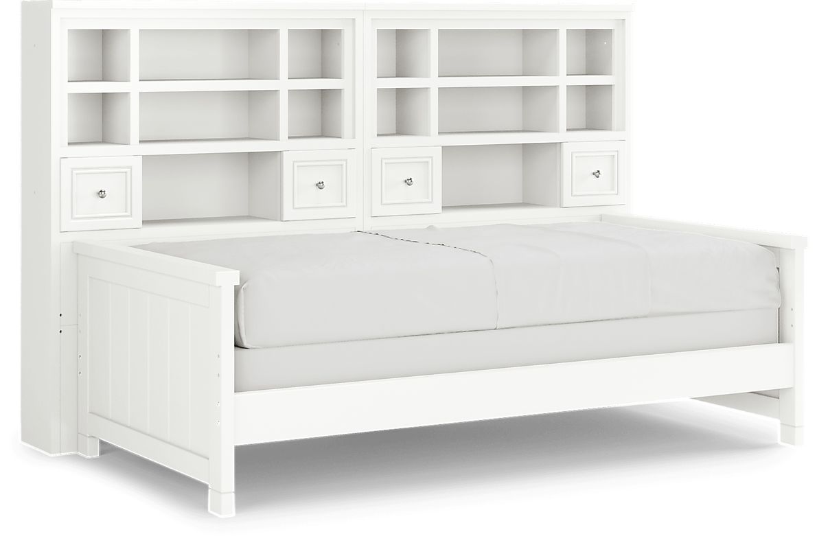 Daybed with clearance trundle and bookcase