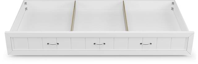 Kids Cottage Colors White Twin Storage Trundle - Thumbnail - Image 3