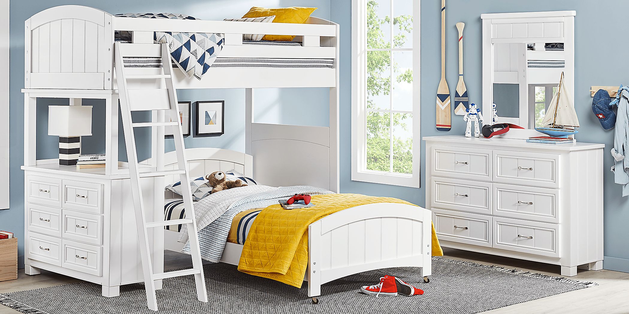 Lake house discount loft bed