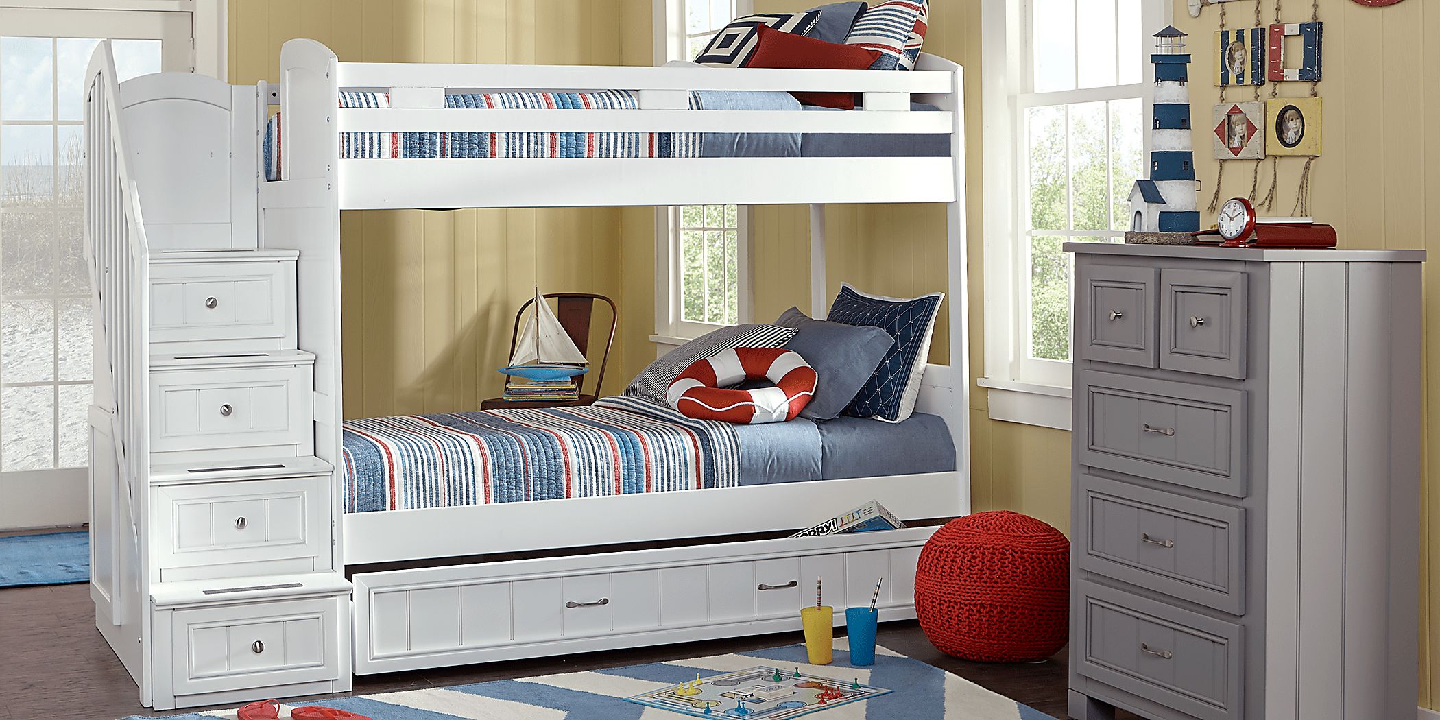 Rooms to go sale cottage bunk bed