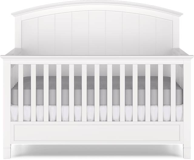 Kids Cottage Colors White Nursery with Toddler and Full Conversion Rails - Thumbnail - Image 5