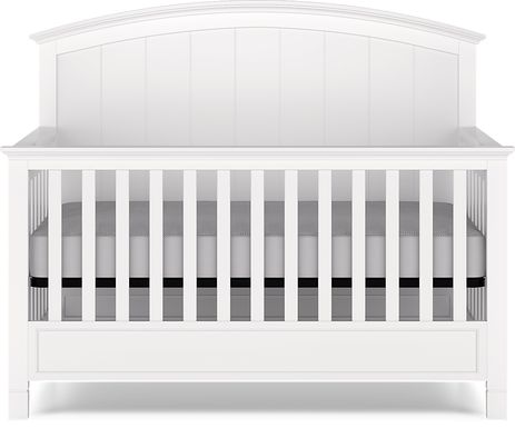 Cottage Colors Willow White Convertible Crib