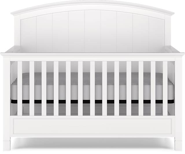 Kids Cottage Colors White Nursery with Toddler and Full Conversion Rails - Thumbnail - Image 2